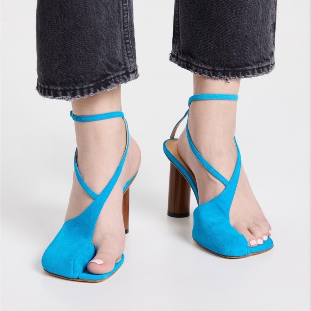 A.W.A.K.W MODE Christine Sandal- Turquoise